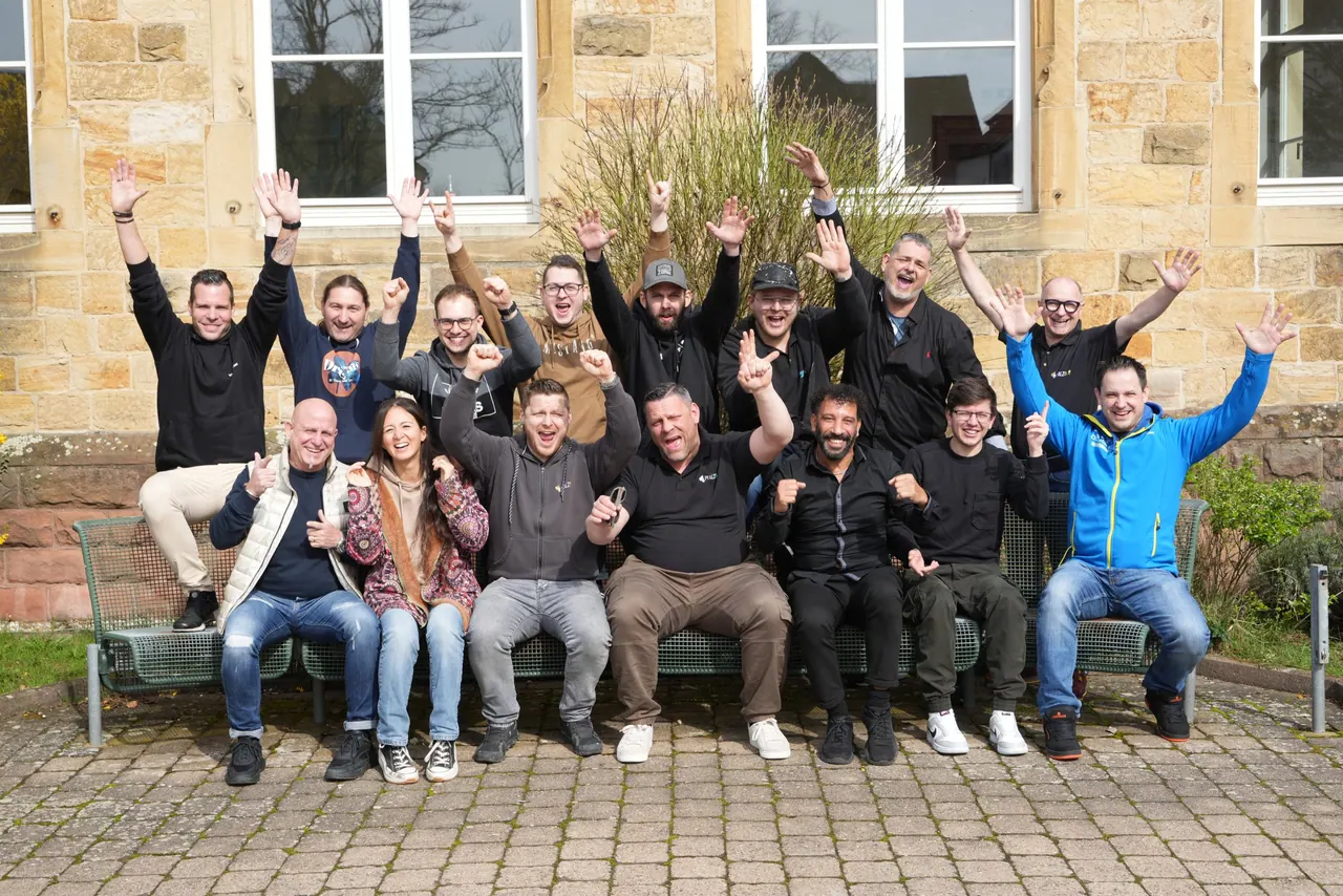 Gruppenfoto des DJ-Teams von PfalzDJs